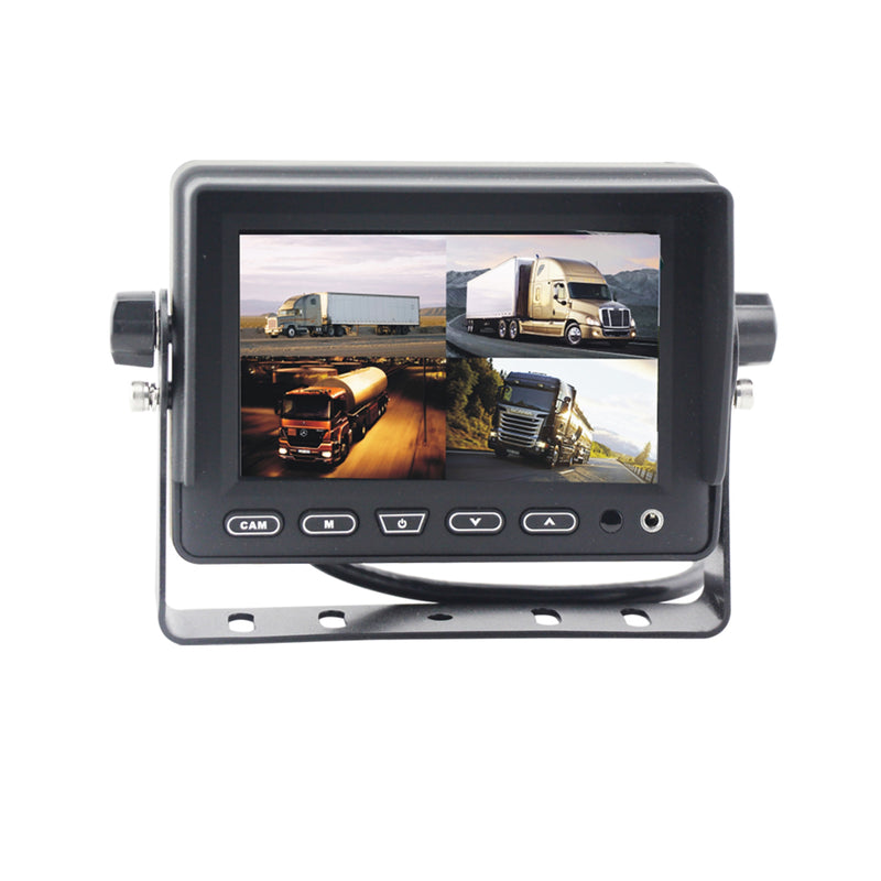 BOYO VTM5000Q4 - 5" TFT-LCD Backup Camera Monitor with 4-Channel Split-Screen