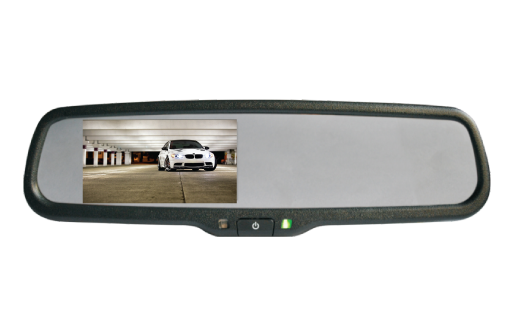 BOYO VTM43ME - Replacement Rear-View Mirror with 4.3" TFT-LCD Backup Camera Monitor