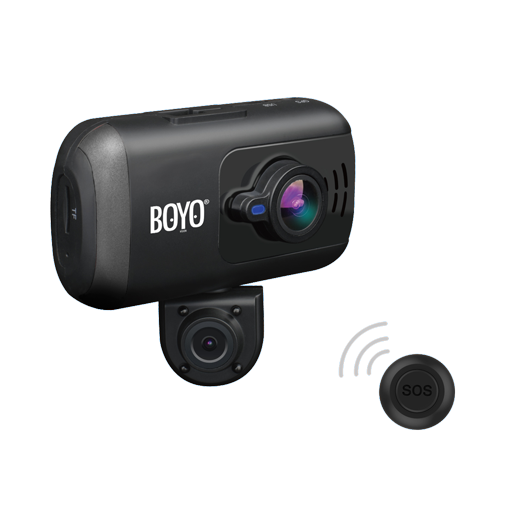 BOYO VTR217GW - Full HD 2-Channel Dash Cam Recorder