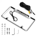 BOYO VTL200CL - Full-Frame License Plate Backup Camera with Parking Lines and LED Lights (Chrome)