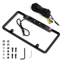 BOYO VTL300CL - Full-Frame License Plate Backup Camera with Parking Lines and LED Lights (Black)