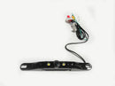 BOYO VTL422TJS - Short  Length Bar-Type License Plate Backup Camera with LED Lights and Trajectory Parking Lines (Black)