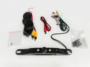 BOYO VTL422TJS - Short  Length Bar-Type License Plate Backup Camera with LED Lights and Trajectory Parking Lines (Black)