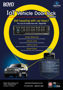 BOYO iKeyFree - Smart Keyless Entry System via Smartphone for your Vehicle (iOS & Android Compatible)