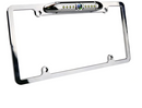 VISION VSL200L - Full-Frame License Plate Backup Camera with Built-in LED Lights (Chrome)