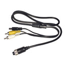 Adapter 4-Pin Avionic DIN connector to Audio Video Power Connector (Female-Male)