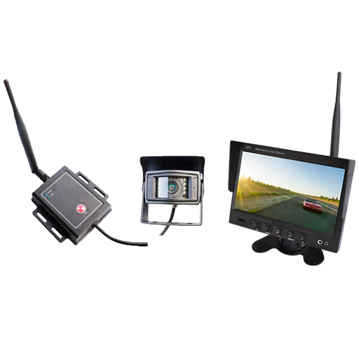 BOYO VTC700X1 - Digital Wireless Camera System with 7” Monitor for Large Trucks, Boat Trailers and Van