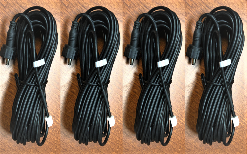BOYO VTSR220-000 - 20ft cable for VTSR100, VTSR120, VTSR200 or VTSR220 (4 cables included)
