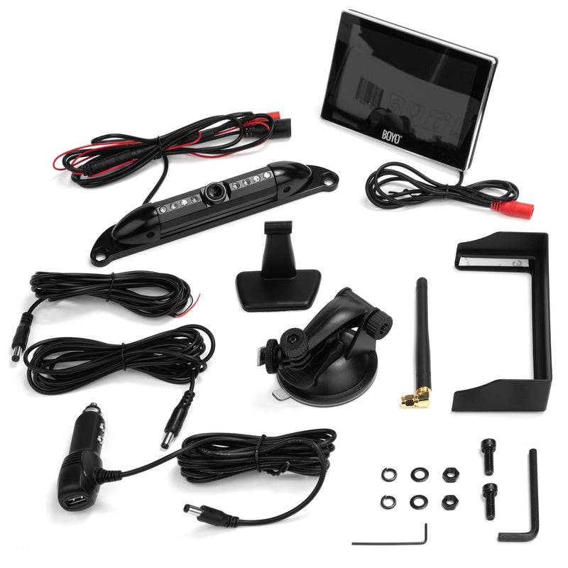 BOYO VTC525R - Wireless Vehicle Backup Camera System with 5” Monitor a