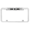 BOYO VTL200IRTJ - Full-Frame License Plate Backup Camera with Night Vision and Active Parking Lines (Chrome)