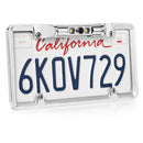 BOYO VTL200CL - Full-Frame License Plate Backup Camera with Parking Lines and LED Lights (Chrome)