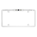 BOYO VTL275HDL - Multi-Viewing Ultra Slim Full-Frame License Plate Backup Camera with LED Lights (Chrome)