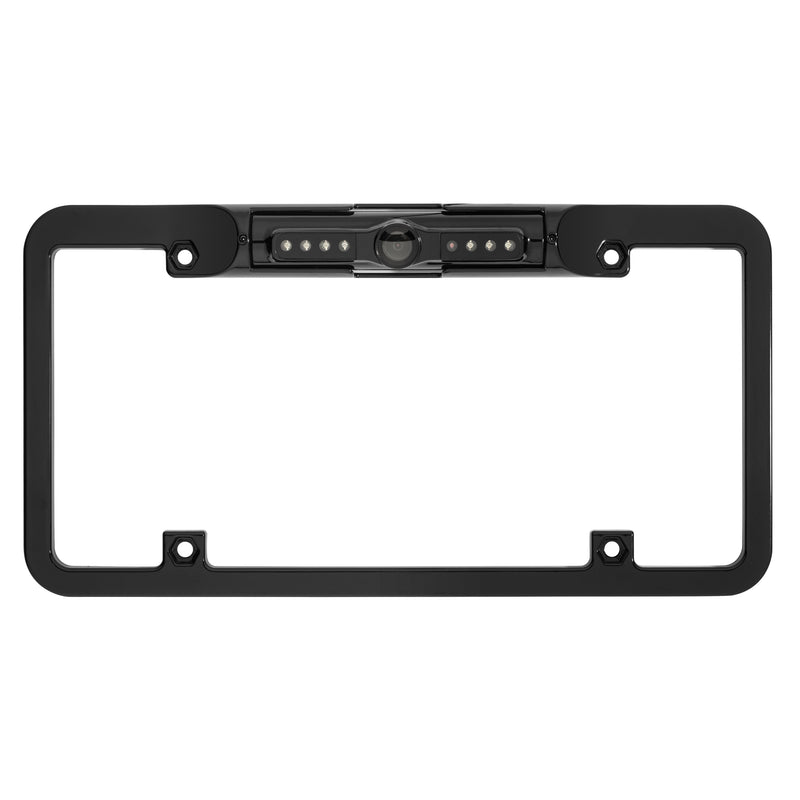 BOYO VTL300CIR - Full-Frame License Plate Backup Camera with Night Vision and Parking Lines (Black)