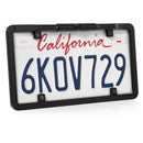 BOYO VTL375TJ - Ultra Slim Full-Frame License Plate Mounted Backup Camera with Trajectory Parking Lines (Black)