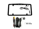 BOYO VTL375HDL - Multi-Viewing Ultra Slim Full-Frame License Plate Backup Camera with LED Lights (Black)
