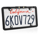 BOYO VTL375HDL - Multi-Viewing Ultra Slim Full-Frame License Plate Backup Camera with LED Lights (Black)