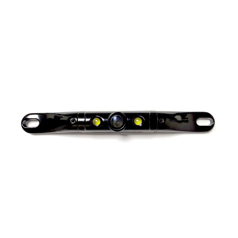 BOYO VTL422CLS - Short  Length Bar-Type License Plate Backup Camera with LED Lights (Black)