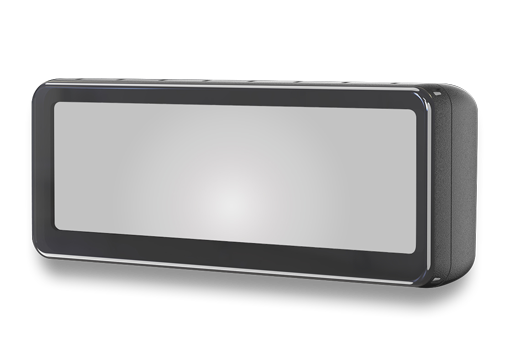 BOYO VTM73FL - Frameless Replacement Rear-View Mirror with 7.3" TFT-LCD Backup Camera Monitor 4 Camera Inputs